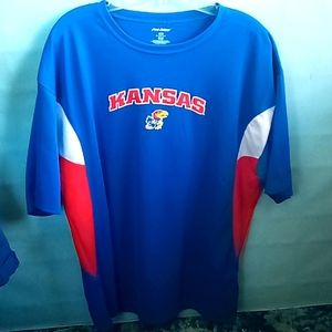 Very nice Jayhawk KU athletic pullover shirt